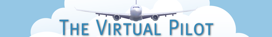 The website For virtual pilots ! logo