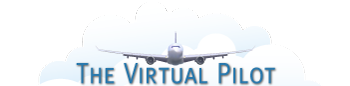 The website For virtual pilots ! logo